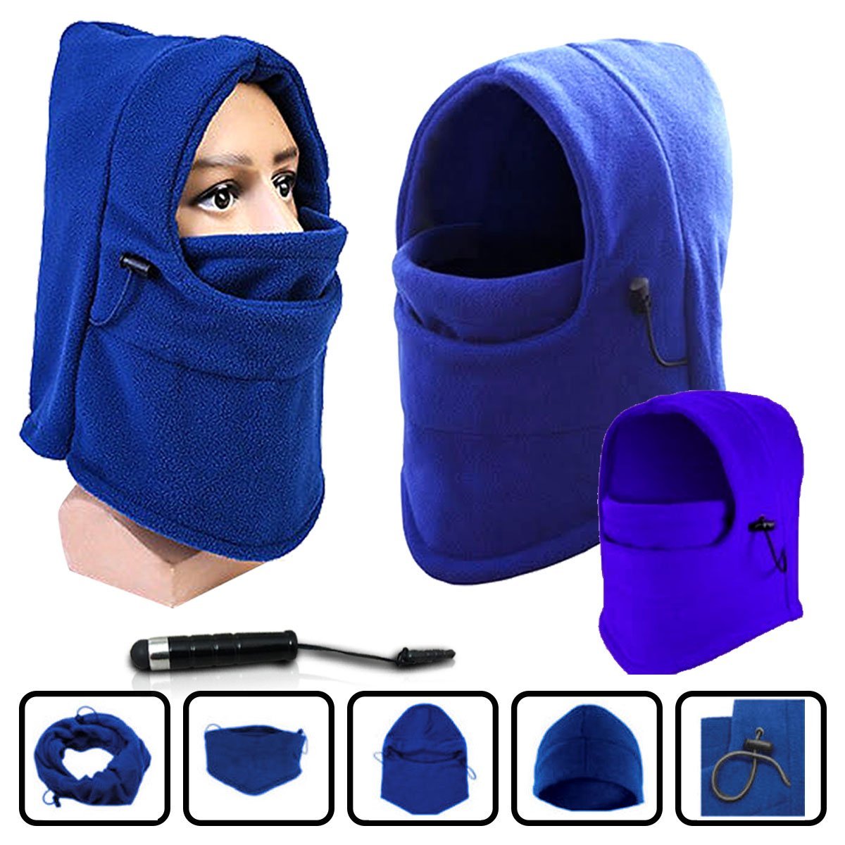 Unisex Cold Weather Mask Ski Mask Neck Warmer Skiing Running Face Mask Neoprene eBay